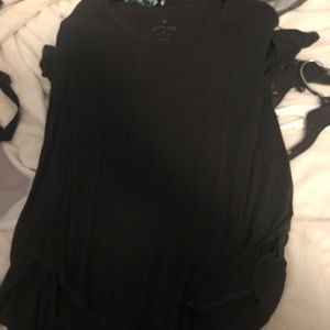 black american eagle soft and sexy shirt sleeve